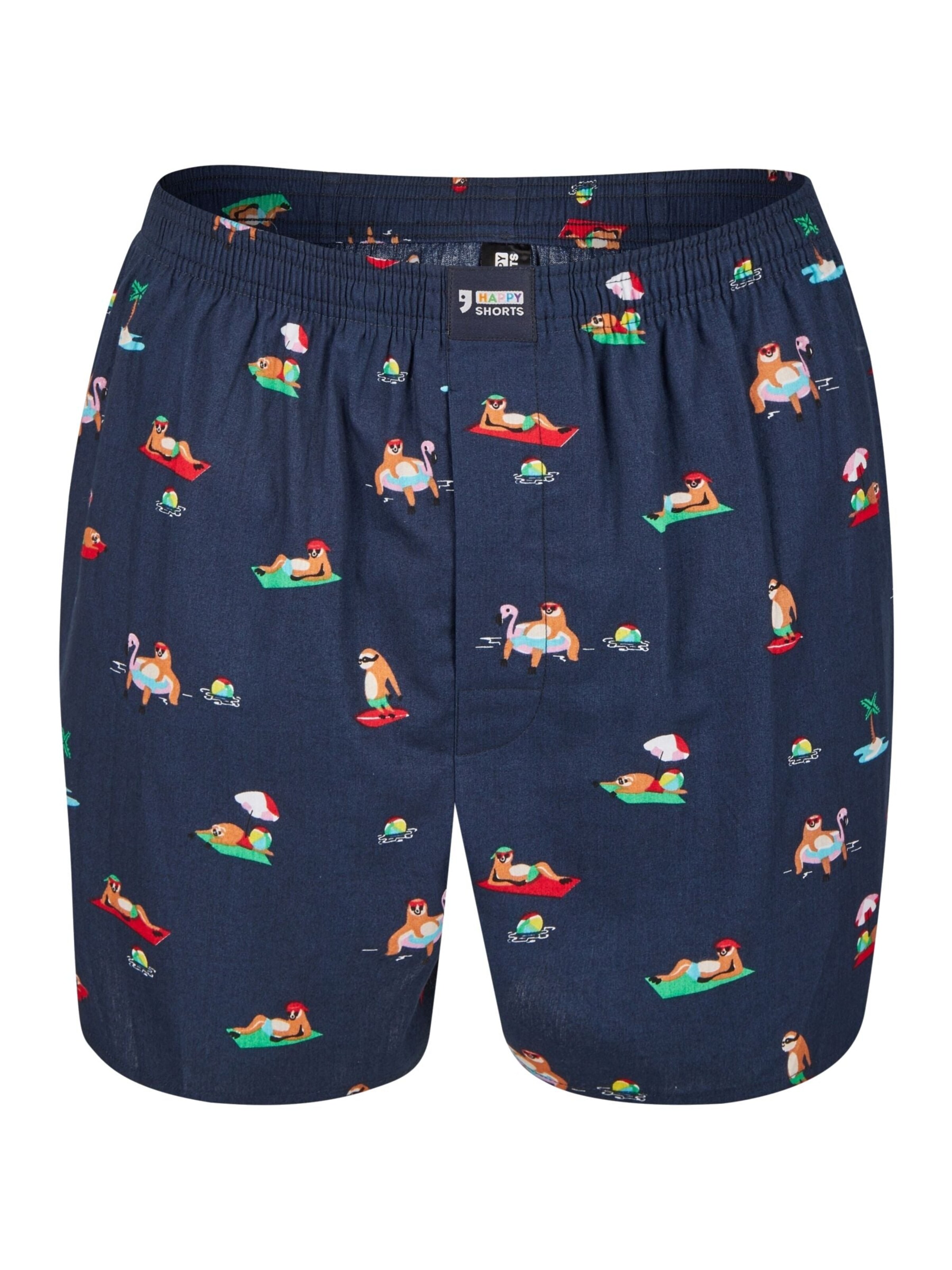 Happy Shorts Boxer shorts 'HAPPY' in Blue