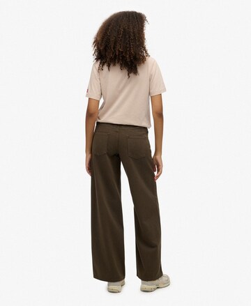 Wide Leg Jean Superdry & Co en vert