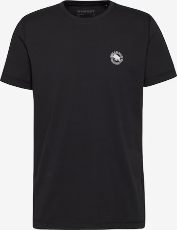 MAMMUT Shirt 'Core' in Schwarz: Vorderseite