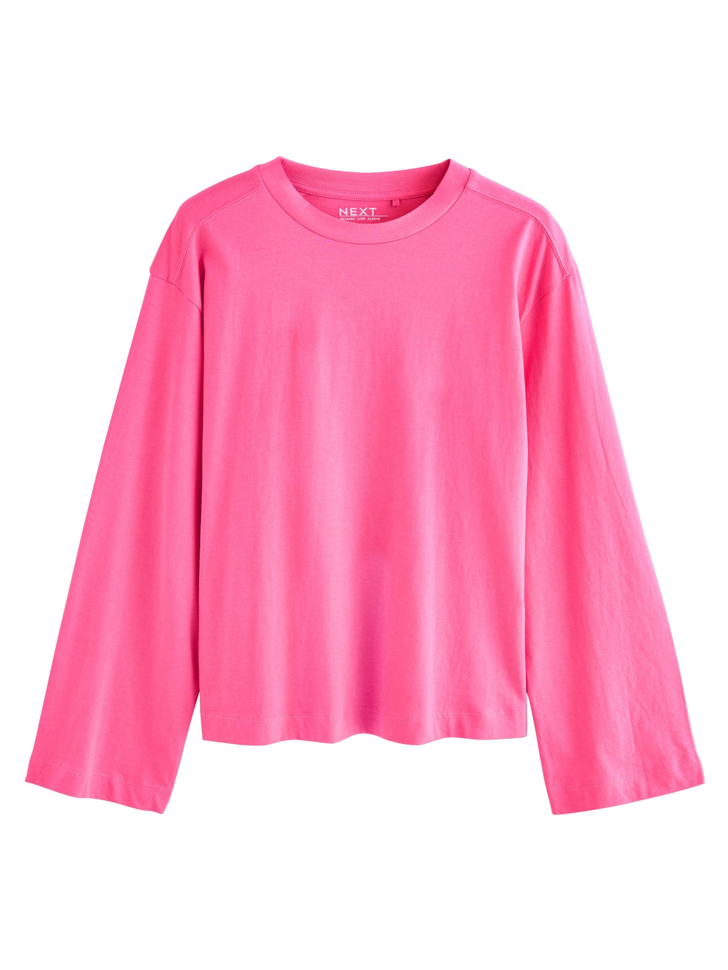 Next Shirt in Pink: Vorderseite