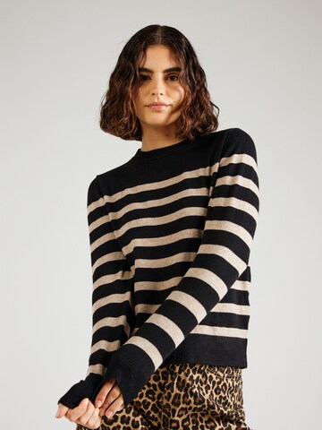 VILA Sweater 'VIKerry' in Black: front