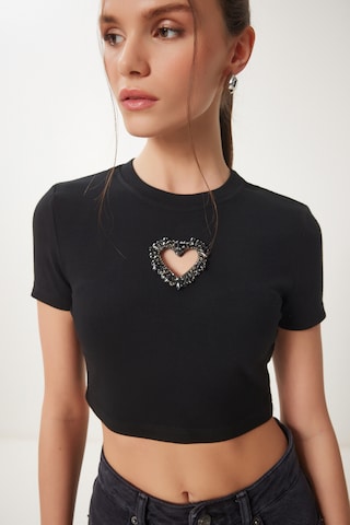 Happiness İstanbul Μπλουζάκι σε μαύρο