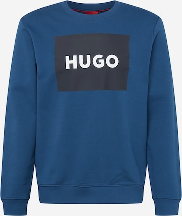 mėlyna HUGO Megztinis be užsegimo 'Duragol': priekis