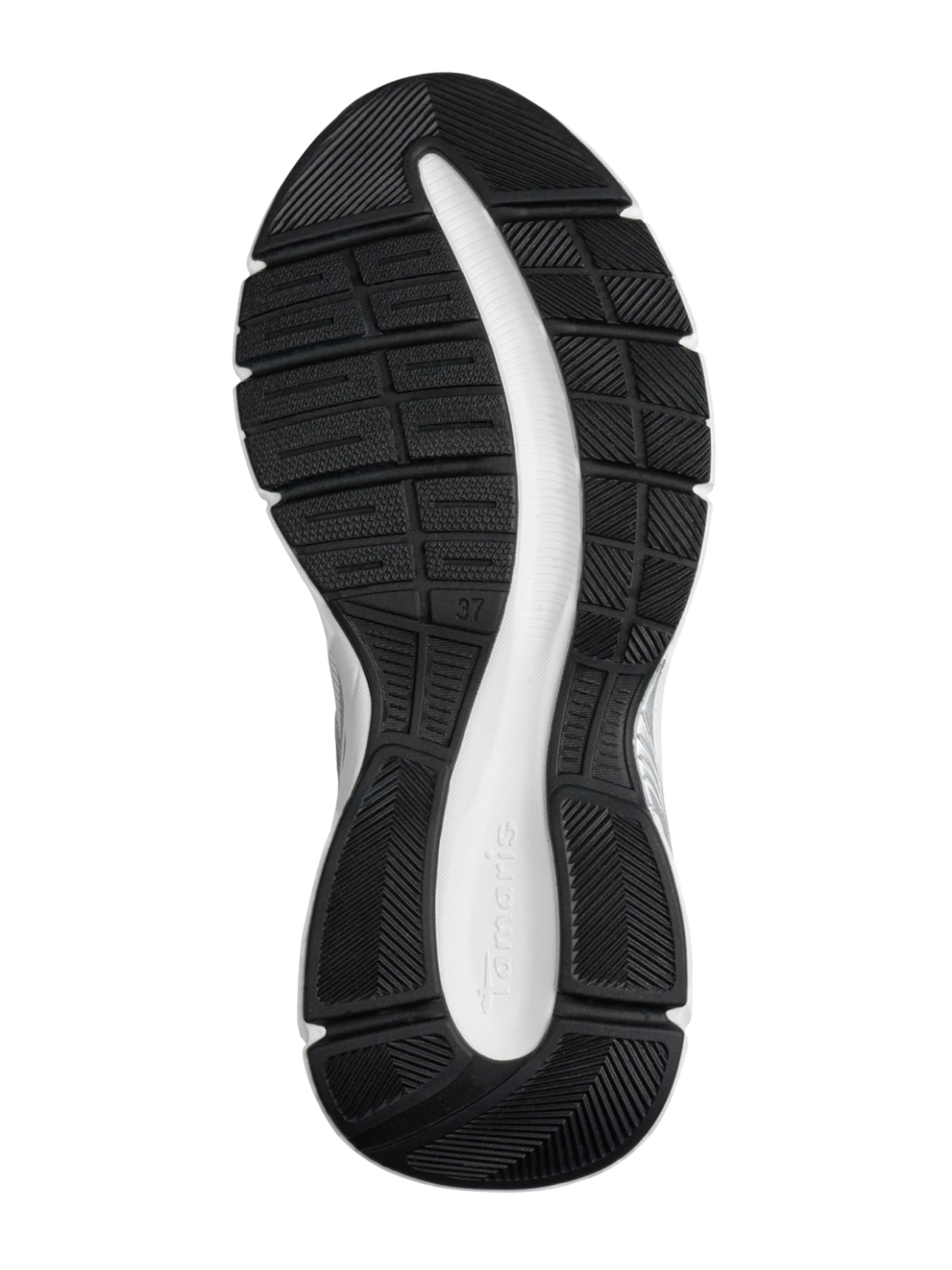 Tamaris Sneakers laag in Zilver