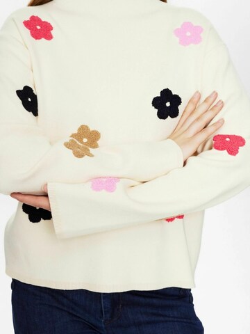 NÜMPH Sweater ' NUFLOW ' in White