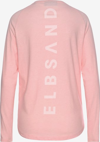 Elbsand Shirt 'Tira' in Pink: zadná strana