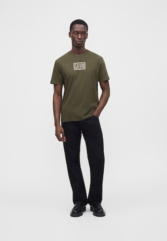Calvin Klein Jeans Majica | zelena barva