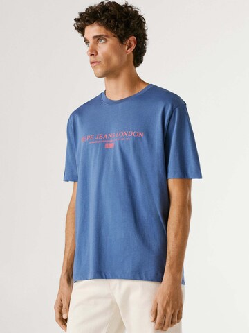 T-Shirt Pepe Jeans en bleu
