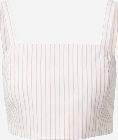 ABOUT YOU Limited Top 'Lino' by Janine Jahnke in beige / orange, Produktansicht