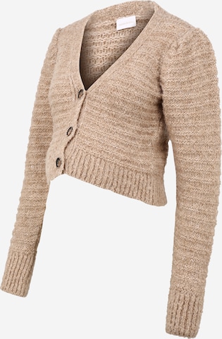 MAMALICIOUS Cardigan 'IZMIR' i beige: forside