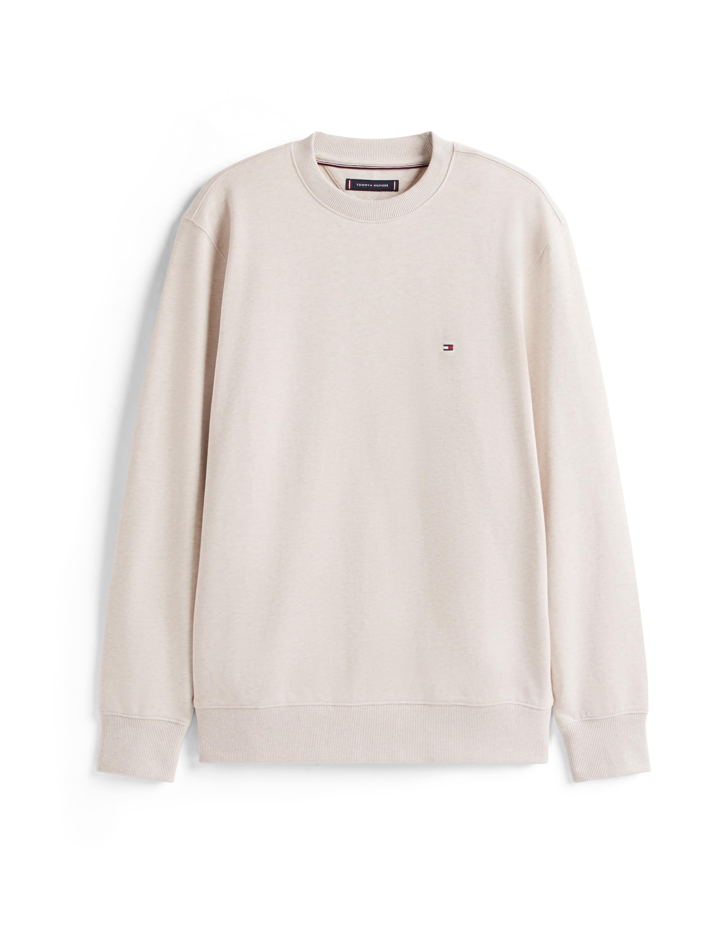 Sweat-shirt 'ESSENTIAL' TOMMY HILFIGER en beige : devant