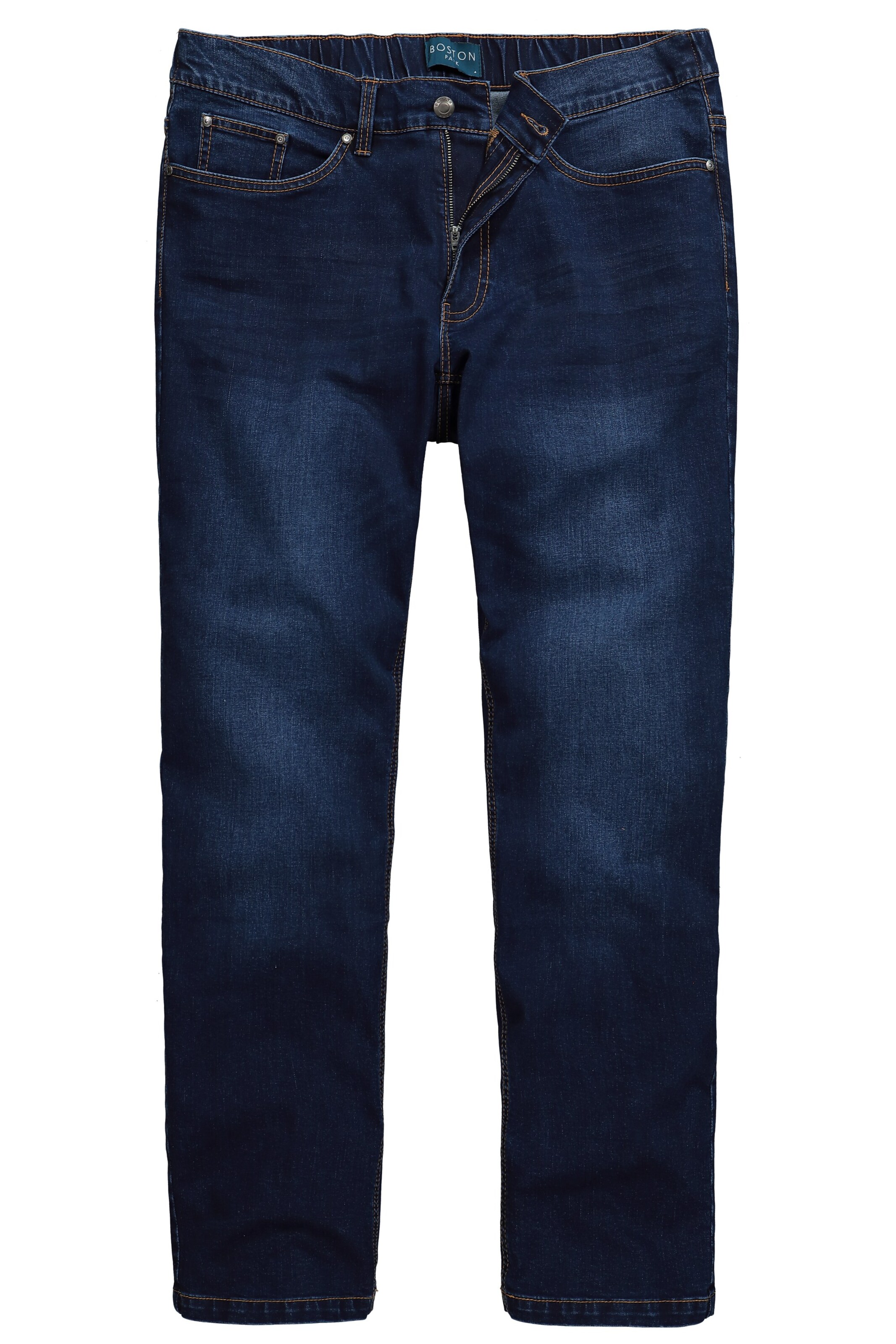 Boston Park Regular Jeans in Blue: front