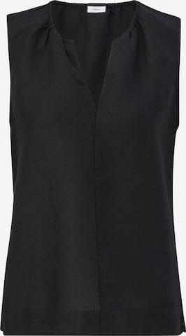 s.Oliver BLACK LABEL Bluse in Schwarz: predná strana