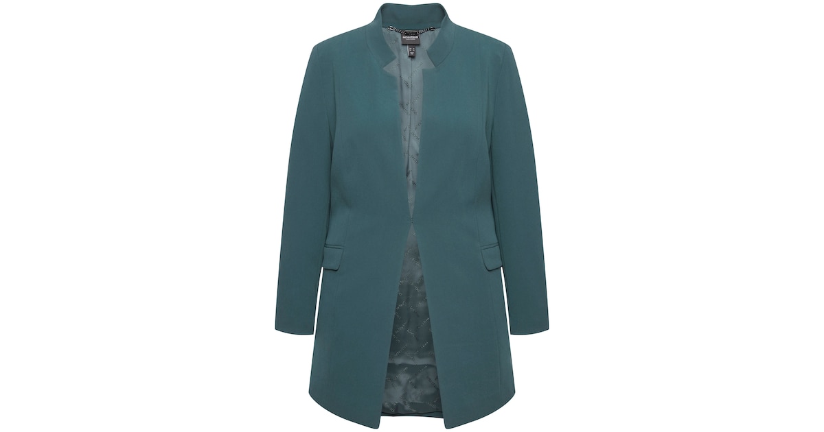 Ulla Popken Blazer in Dunkelgrün ABOUT YOU - Main Image