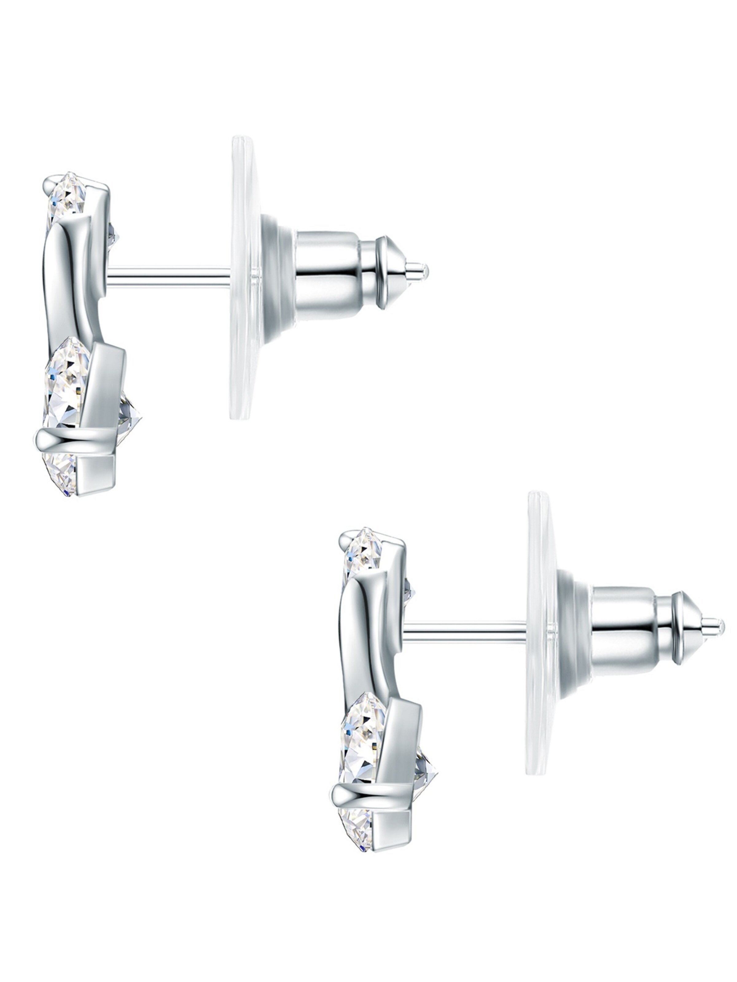 Lulu & Jane Earrings in Silver