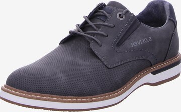 s.Oliver Lace-Up Shoes in Grey: front