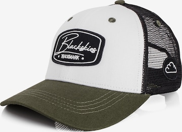 Blackskies Cap 'Race' in Grün: Vorderseite