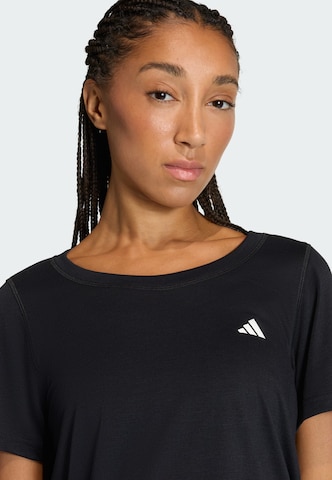 ADIDAS PERFORMANCE Functioneel shirt 'Essentials' in Zwart