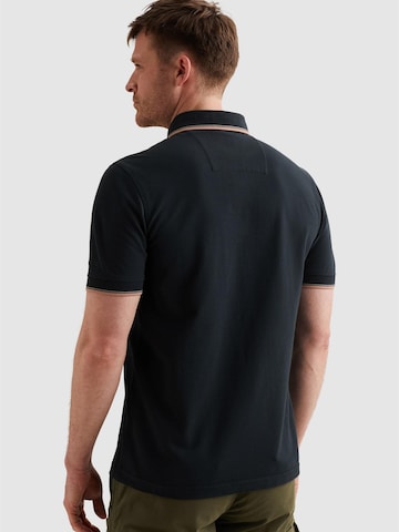 PME Legend - Camiseta 'Polo shirt in piqué with artwork' en azul