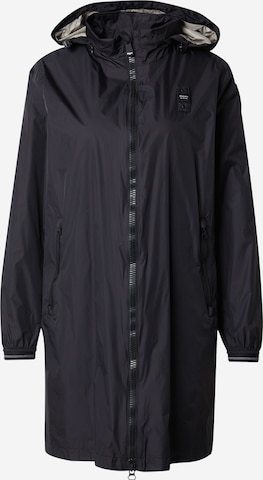 Blauer.USA Ανοιξιάτικο και φθινοπωρινό παλτό σε μαύρο: μπροστά