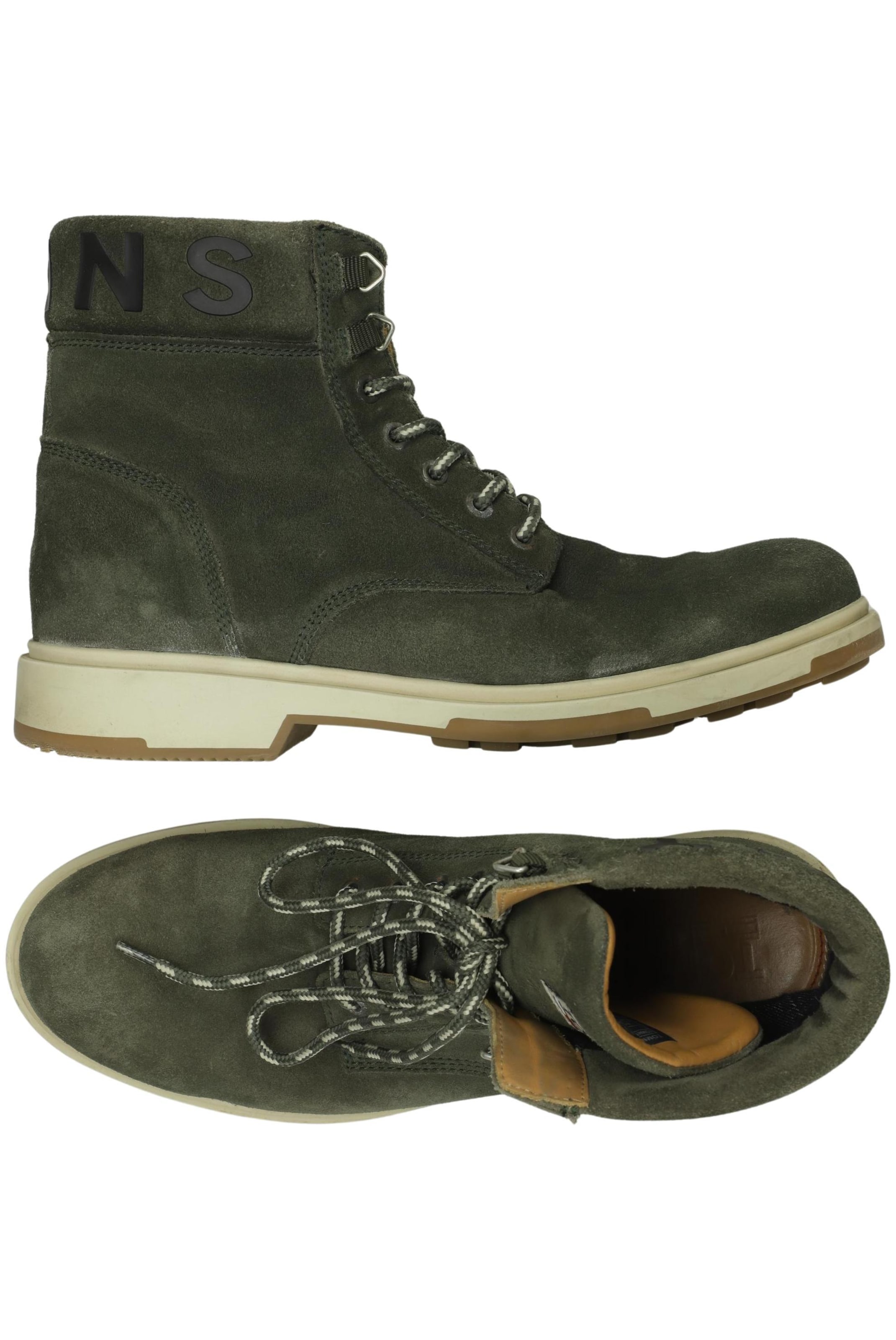 Tommy Jeans Anke & Mid-Calf Boots in 42 in Green: front