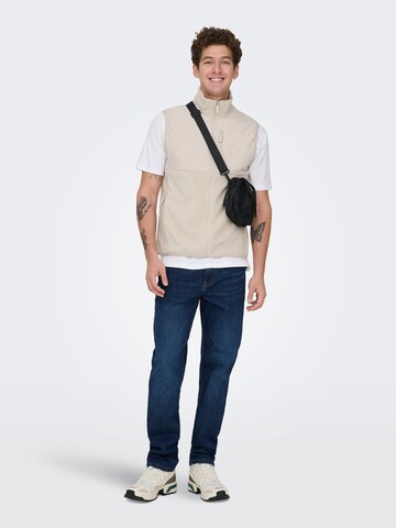 Only & Sons Bodywarmer in Grijs