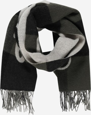 Les Deux Scarf in Green: front