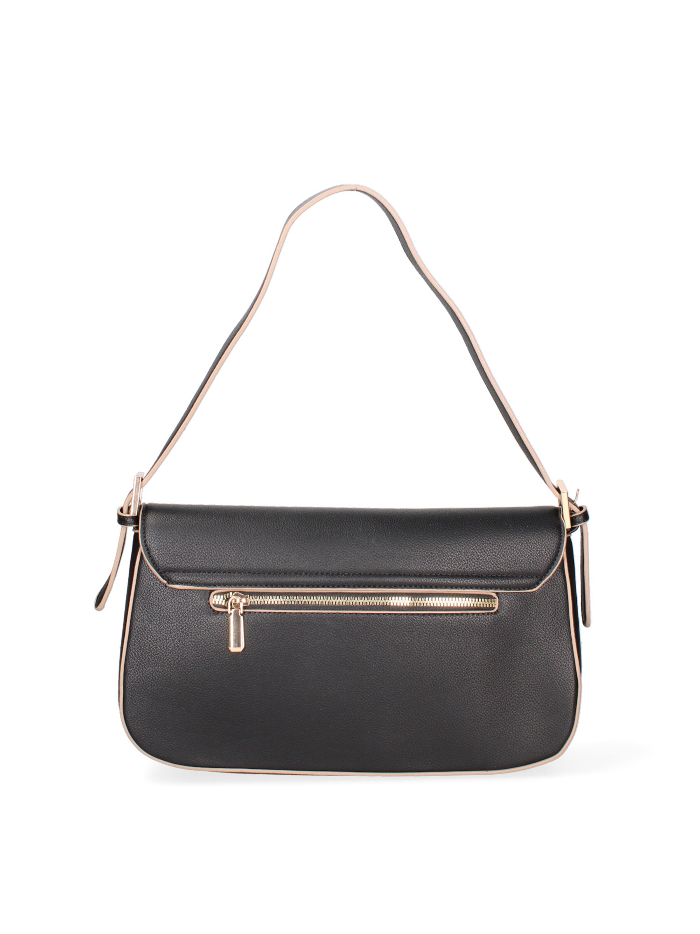 Borsa a spalla 'Borsa a Spalla Donna Calliope Ecopelle - Chiusura Girello' di Diana&Co. in nero