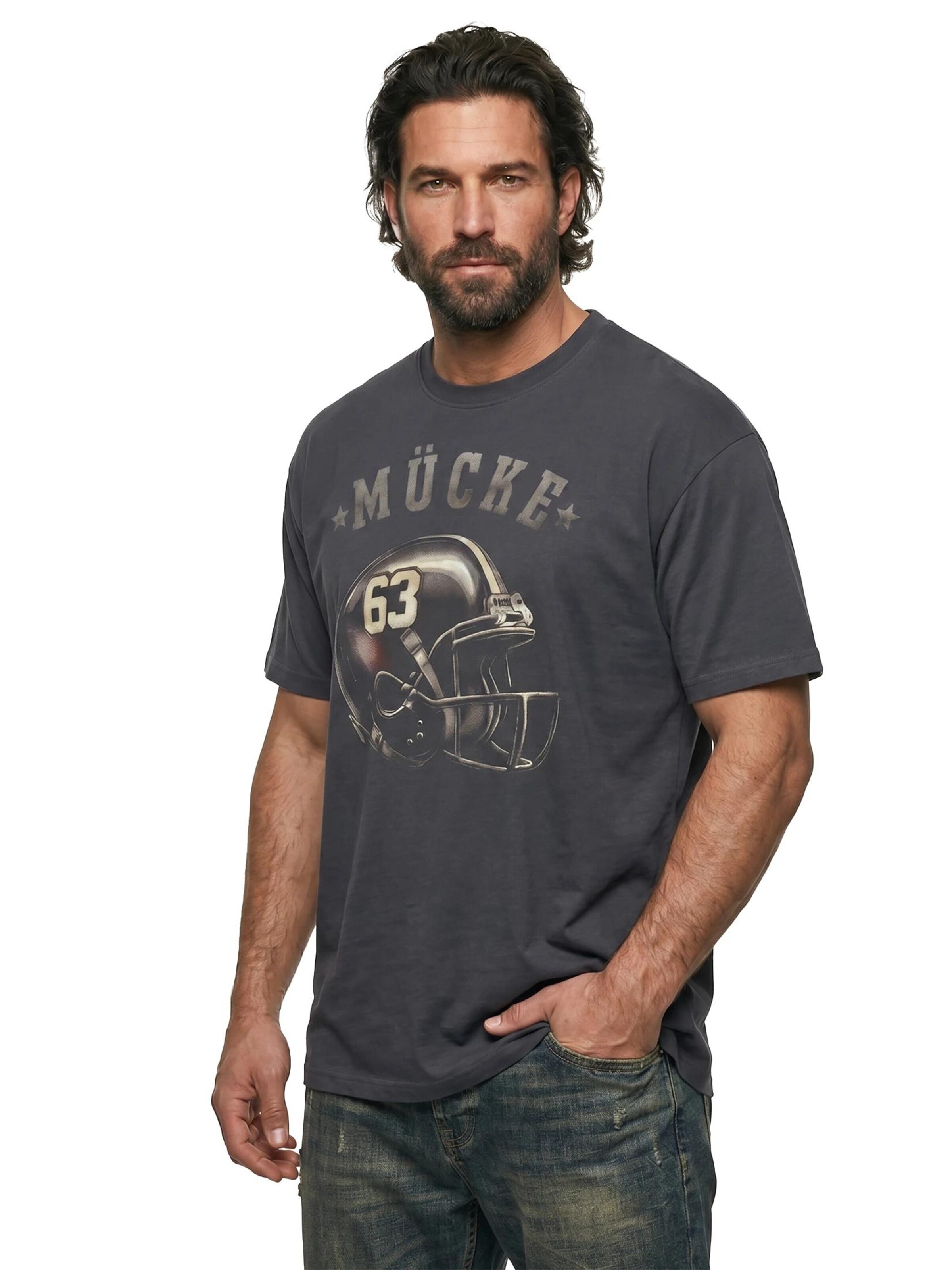 MAKAYA Shirt '63-Helm' in Grey