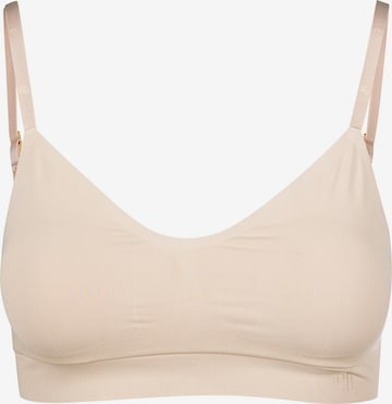 Bustier Soutien-gorge ' Luxe Smoothing ' Lauren Ralph Lauren en beige : devant