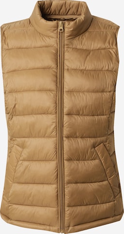 VILA Bodywarmer 'MINSK' in Bruin: voorkant