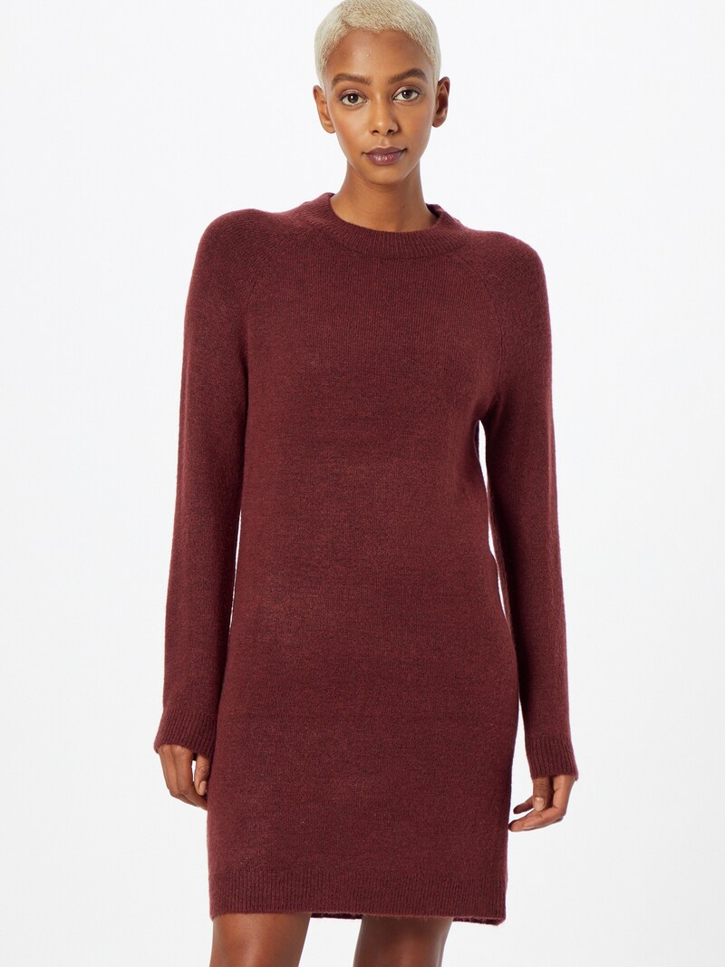 PIECES Knit dresses Cherry Red
