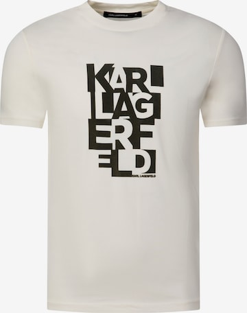 Karl LagerfeldMajica - bež boja: prednji dio