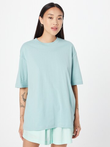 Gina Tricot Shirt in Groen: voorkant
