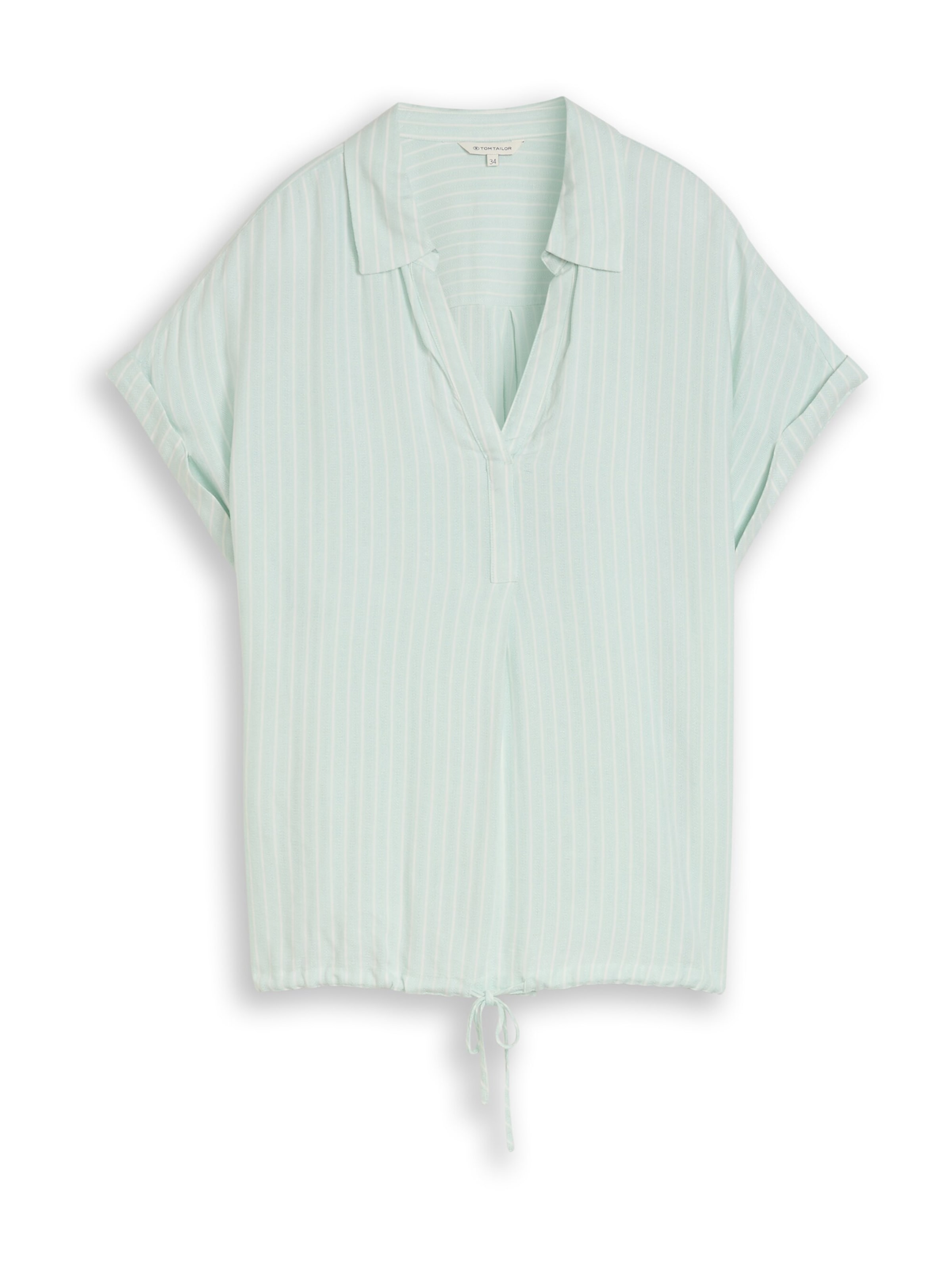 TOM TAILOR Bluzka w kolorze zielony: przód