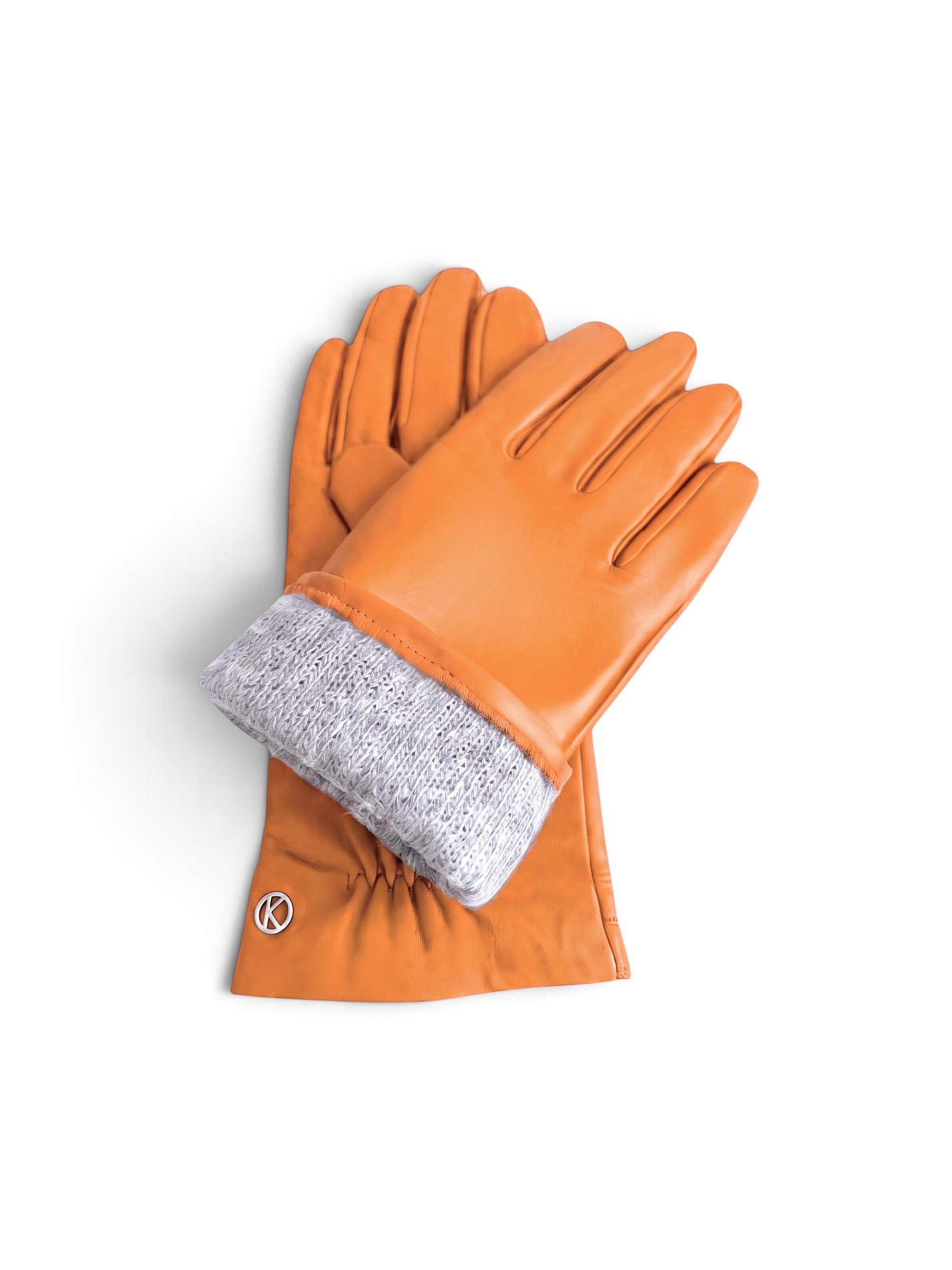 KESSLER Full Finger Gloves in Orange