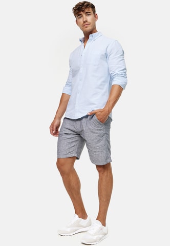 INDICODE JEANS Regular Shorts in Blau