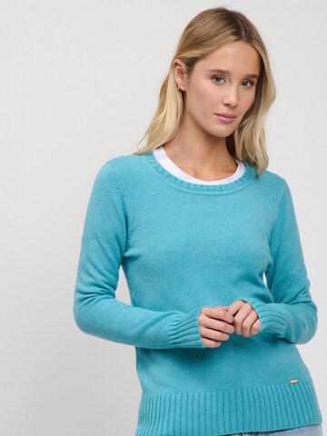 Influencer Sweater in Blue: front