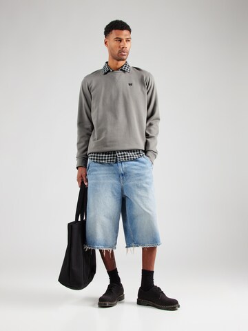 WRANGLER Sweatshirt  'SIGN OFF CREW' in Grau