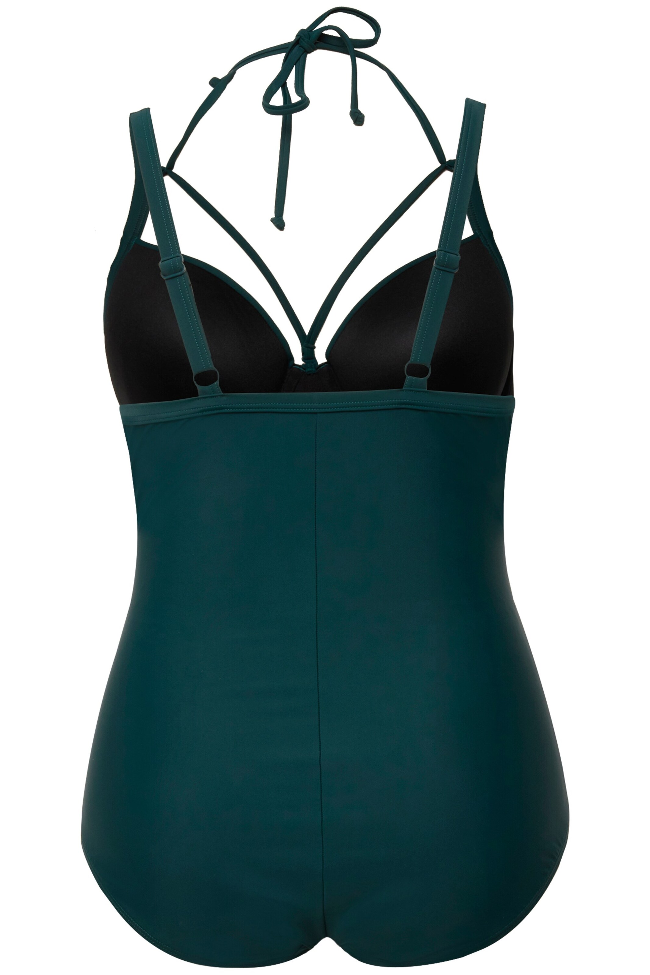 Ulla Popken Badeanzug in Blau