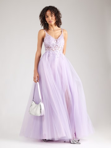 purpurinė LUXUAR Vakarinė suknelė