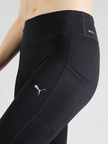 PUMA Skinny Workout Pants 'Run Favourite Velocity' in Black