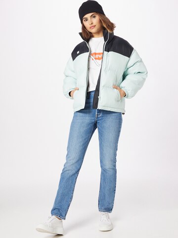 Veste mi-saison 'Noe Short Puffer' LEVI'S ® en bleu