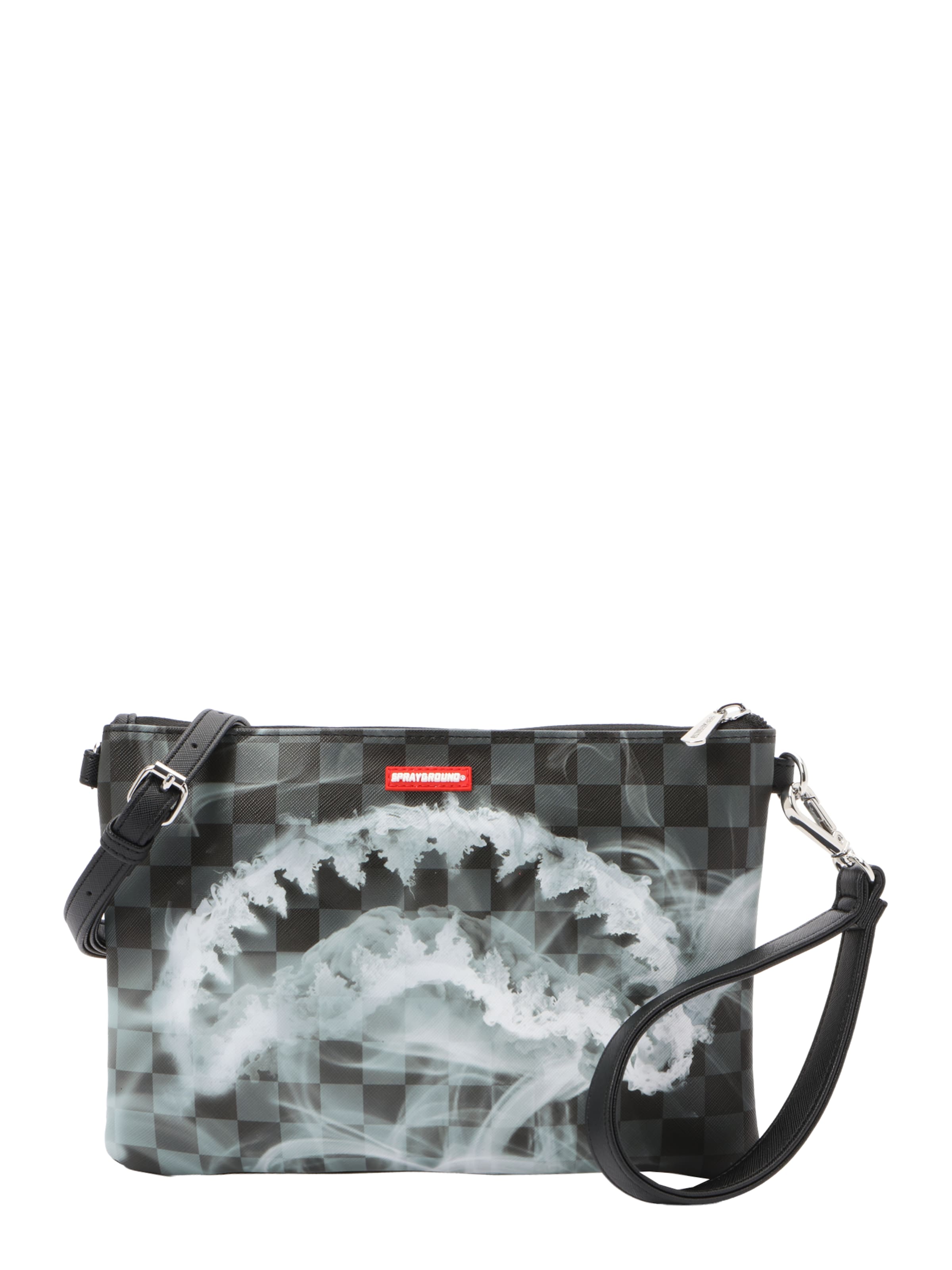 Sprayground Crossbody bag 'SIP N’ SMOKE' in Black: front