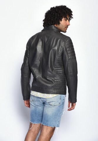 Maze Lederjacke 'William' in Grau