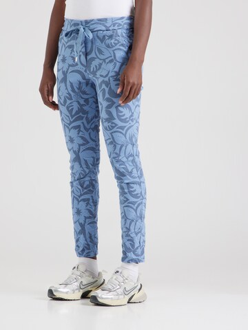 ZABAIONE - Slimfit Pantalón 'Ha44nnaa' en azul: frente