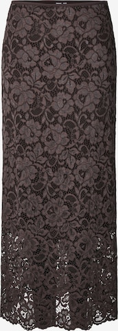 YAS Rock 'LACEY' in Braun: Vorderseite