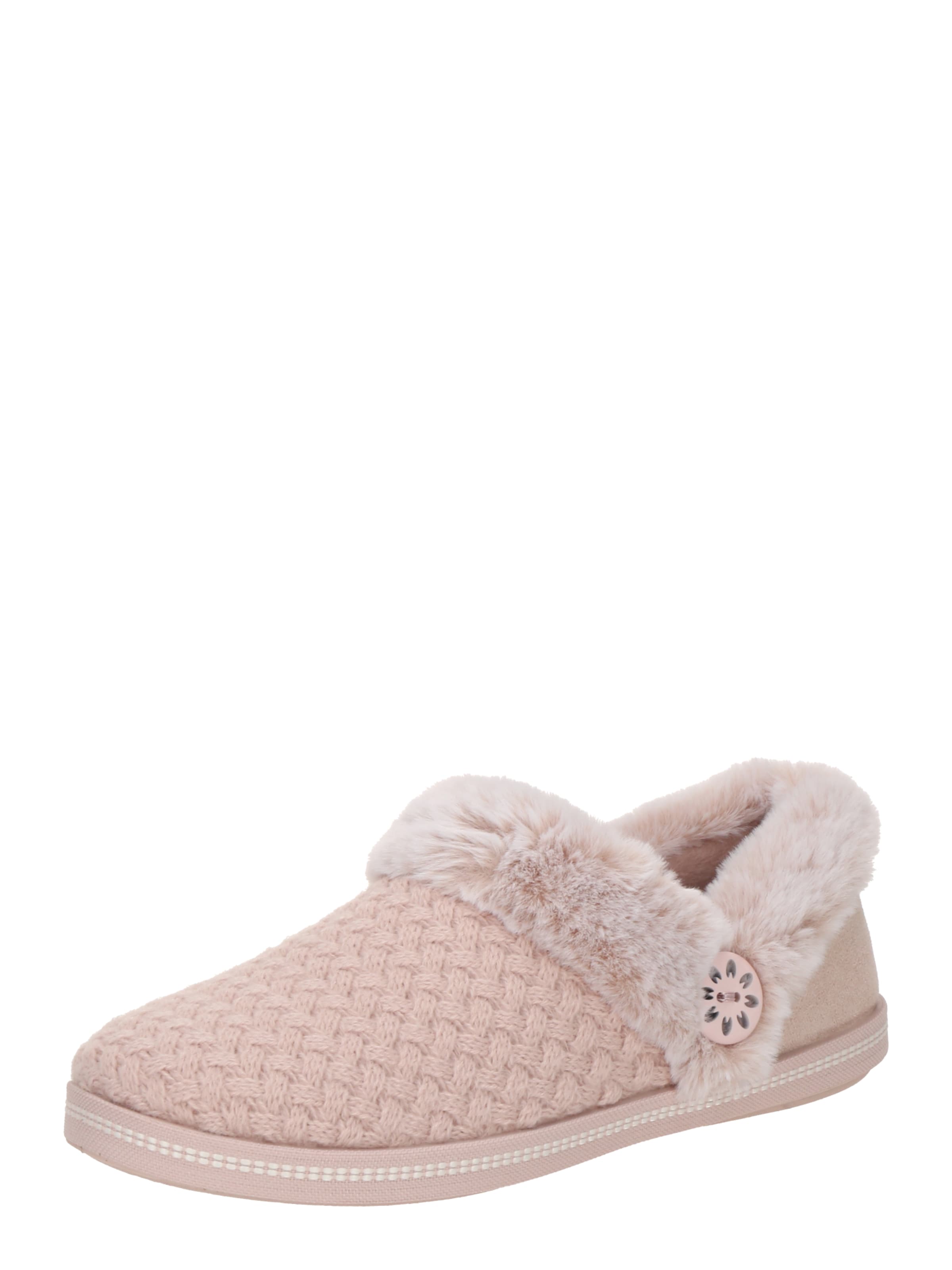 Pantoufle 'COZY CAMPFIRE' SKECHERS en rose : devant