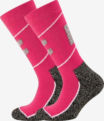 EWERS - Meias em rosa: frente