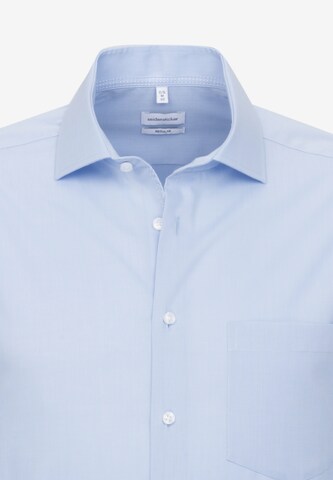 Coupe regular Chemise business SEIDENSTICKER en bleu